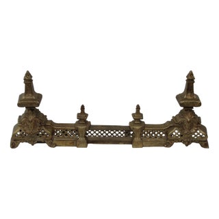 Louis XIV Gilt Firescreen Andirons For Sale