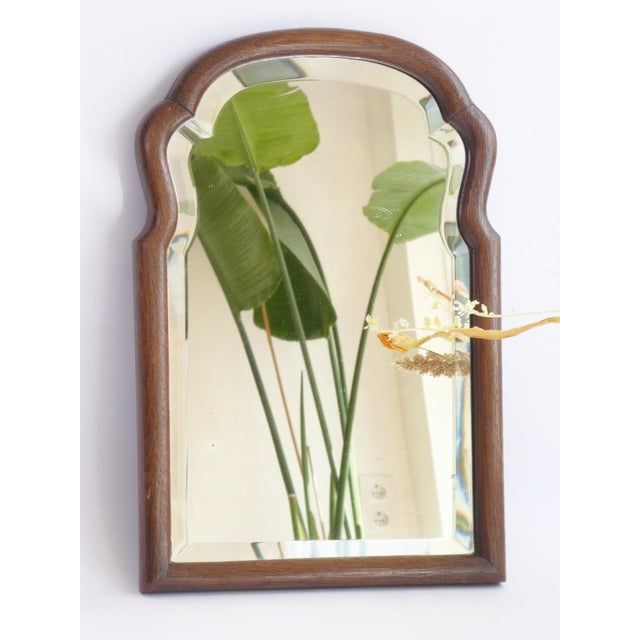 Antique Dutch Scalloped Beveled Mirror For Sale - Image 5 of 11