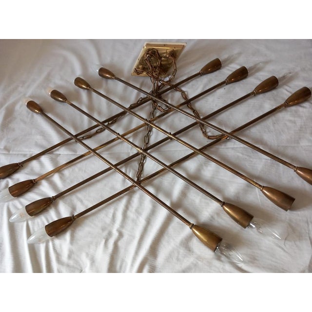 Austrian Pendant Lamp by Rupert Nikoll for Nikoll Leuchten, 1960s For Sale - Image 14 of 18