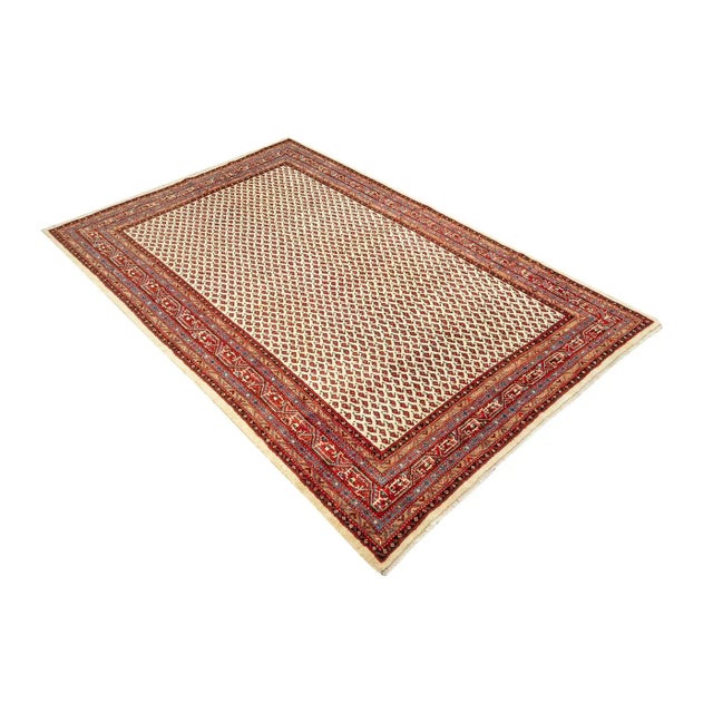 Mid-Century Modern Sarouk Rug, 1960s For Sale - Image 3 of 13