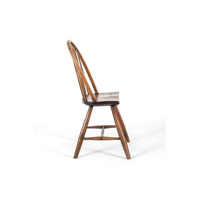 Rustic Chair in Ash For Sale - Image 4 of 13