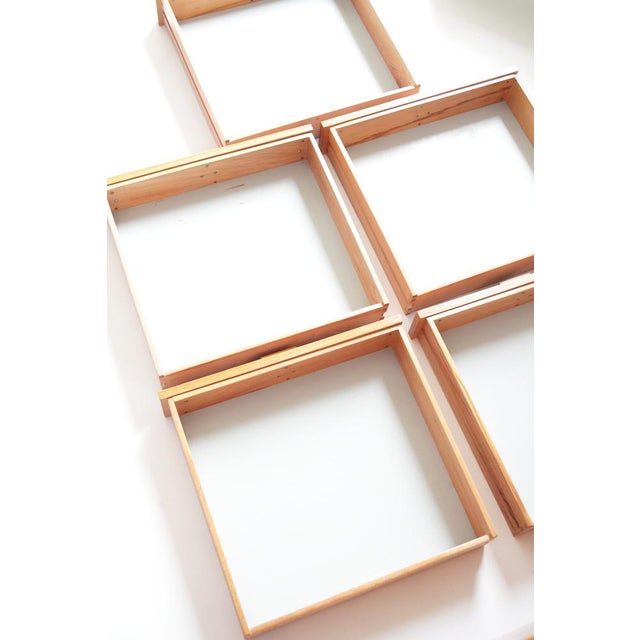 Mid-Century Oak Sideboard and Bookcase, Former Czechoslovakia, 1962 For Sale - Image 9 of 18