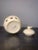 Farmhouse Vintage Cook's Club Ceramic Garlic Keeper With Garlic-Shaped Finial For Sale - Image 3 of 5