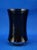 Vintage Vase in Black Smoked Glass from the Gral Crystal Manufactory, Germany, 1950s For Sale - Image 4 of 18