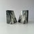 Late 20th Century Green Marble Slanted Bookends- Pair For Sale - Image 12 of 12