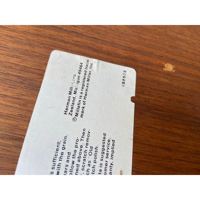 Vintage Herman Miller Aluminum Group Conference Table 10 Ft For Sale - Image 9 of 11