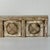 Vintage Architectural Salvage Fragment Wood Panel Painted Trim Element For Sale - Image 4 of 7
