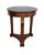 Empire Style Return from Egypt Pedestal Table in Mahogany Burl, Late 19th Century For Sale