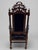 Brown 19th Century Renaissance Revival Carved Lion Oak Arm Chair For Sale - Image 8 of 8