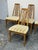 American of Martinsville Mid 20th Century Sculpted Spindle-Back Dining Chairs, Set of Four For Sale In San Francisco - Image 6 of 12