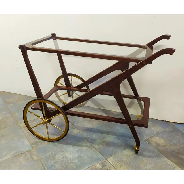 Serving Cart by Cesare Lacca, 1950s For Sale - Image 6 of 7