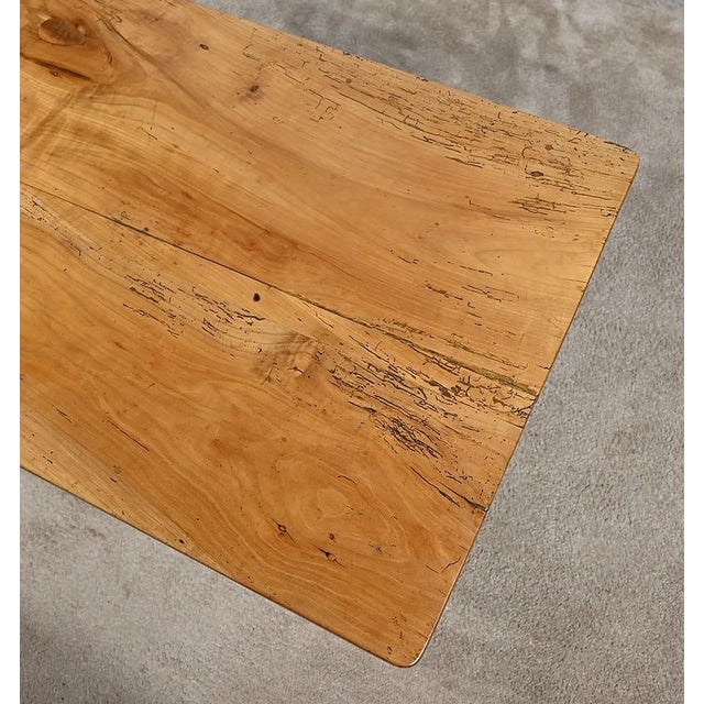 Brown Vintage Coffee Table in Cherry For Sale - Image 8 of 18