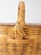 Vintage Wicker Picnic Basket For Sale - Image 6 of 13