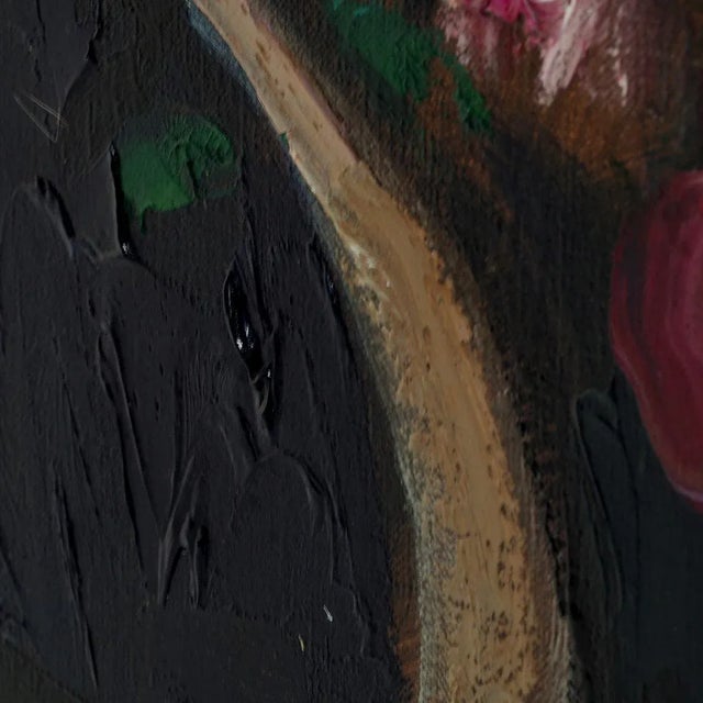 Theo Van Der Horst, Composition, 1970s, Oil on Canvas For Sale - Image 7 of 10