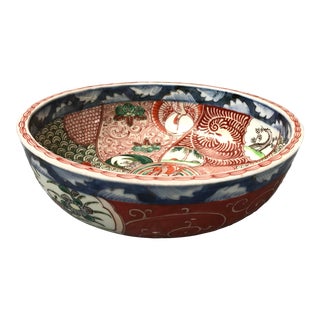Antique Imari Bowl From the Meiji Period For Sale