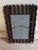 Distressed Brutalist Torch Cut Steel Wall Mirror Attributed to Tom Greene, Circa 1970 For Sale - Image 11 of 14