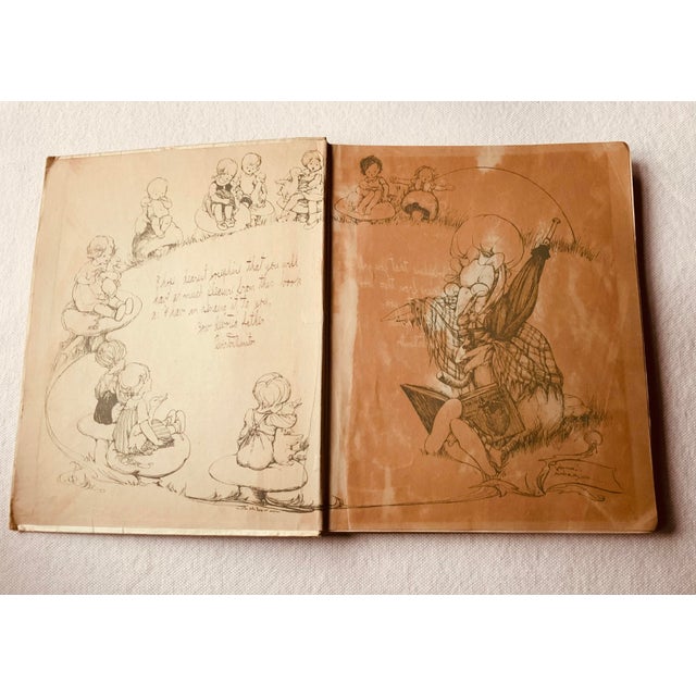 Antique the Old Mother Goose Nursery Rhyme Book For Sale - Image 11 of 16