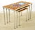 Mid-Century Modern Mid Century 1970s Nesting Tables Attributed to Juliette Belarti For Sale - Image 3 of 10