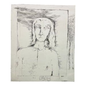 1979 Dellas Henke Godot Modern Etching