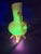 Antique Stevens & Williams Custard Uranium Glass Vase Applied Cherries Victorian C. 1880s For Sale - Image 16 of 18