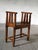 Small Oak Bench with Armrests, 1930s For Sale - Image 4 of 8