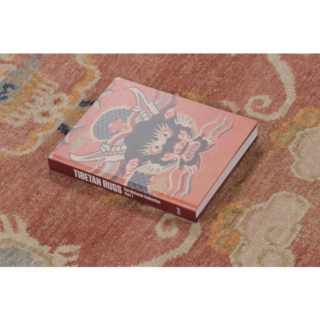 Rug & Kilim’s Distressed Dragon Rug, Rust and Gold With Dramatic Pictorials For Sale - Image 10 of 10