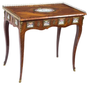 Antique French Writing Side Table, 1780s