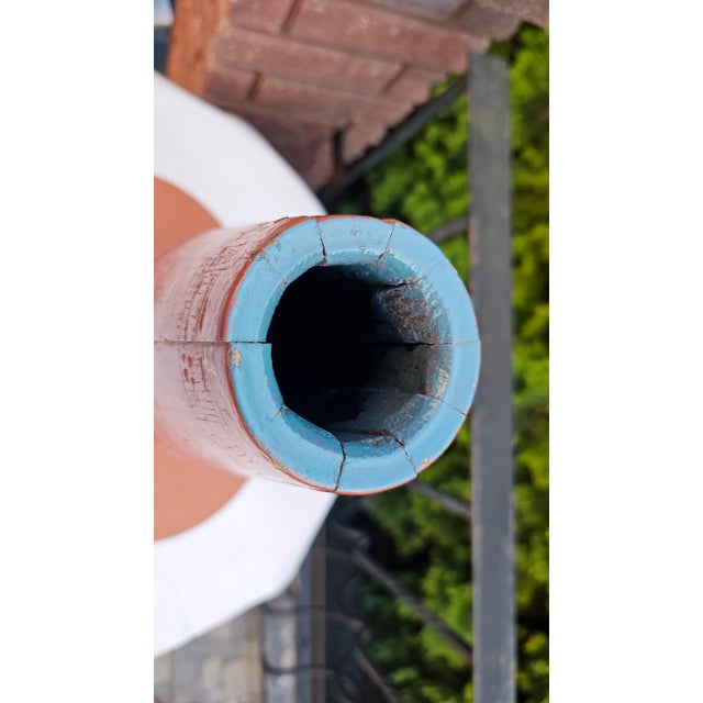 Painted Wooden Umbrella Stand, 1950s For Sale - Image 3 of 6