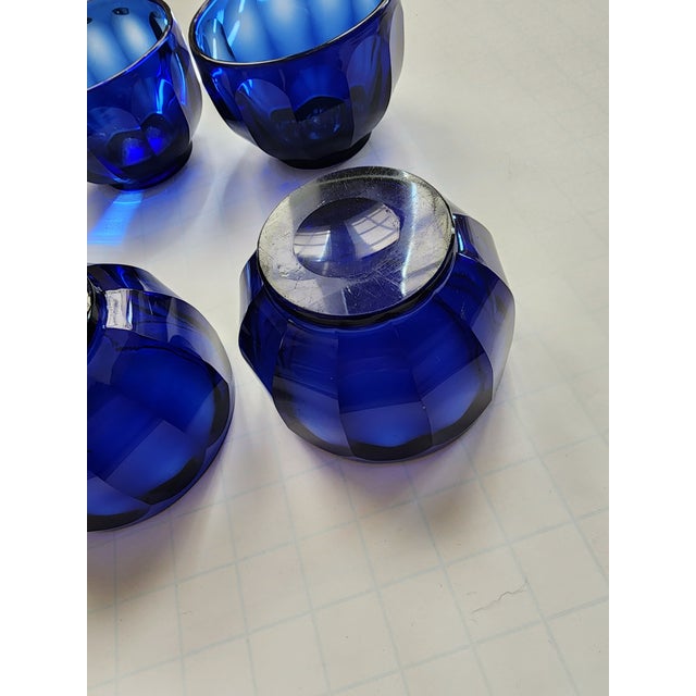 Early 19th Century Bristol Glass Finger Bowls For Sale - Image 5 of 8