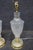 Late 20th Century Late 20th Century Cut to Clear Crystal Table Lamps With Brass Bases - a Pair For Sale - Image 5 of 11