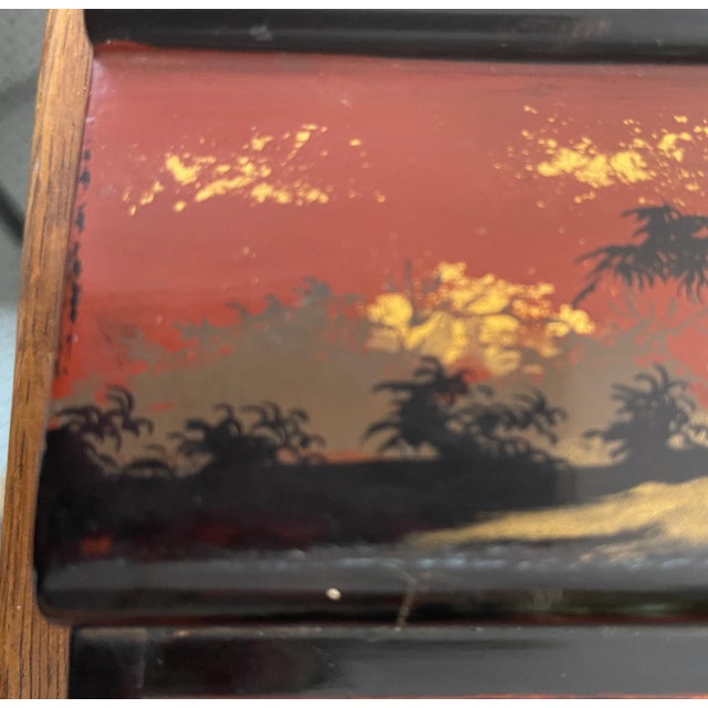 Vintage Lacquer Tray From Vietnam Chairish