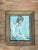 Textile Vintage Portrait Painting of Man For Sale - Image 7 of 12