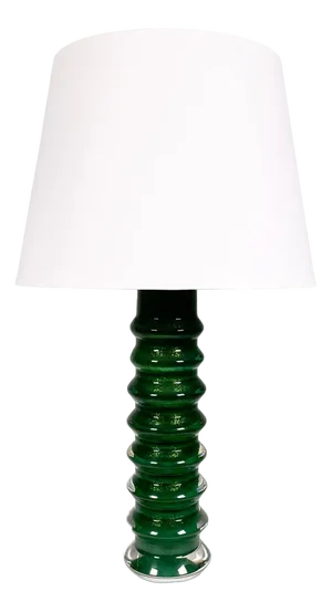 Scandinavian Glass Table Lamp by Carl Fagerlund for Orrefors, 1960s