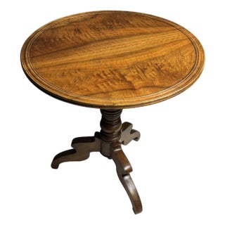 French Round Side Table For Sale