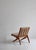 Danish Modern Oak Natural Sheepskin Folding Chair from Preben Thorsen,1957 For Sale - Image 3 of 18