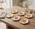 Vintage South African Hand-Painted Ceramic Sea Urchin / Pansy Shell Platters - Set of 6 For Sale - Image 9 of 12