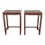 Pair of Ming Style Asian End Tables For Sale