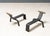 Metal Mid 20th Century Donald Deskey Style Andirons - a Pair For Sale - Image 7 of 7