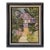 1970s Vintage B. Hurlbert Tropical House Entrance Oil Painting, Framed For Sale