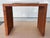 Brown Scandinavian Modern Pine Slatted Benches With Shearling Cushions - A Pair For Sale - Image 8 of 13