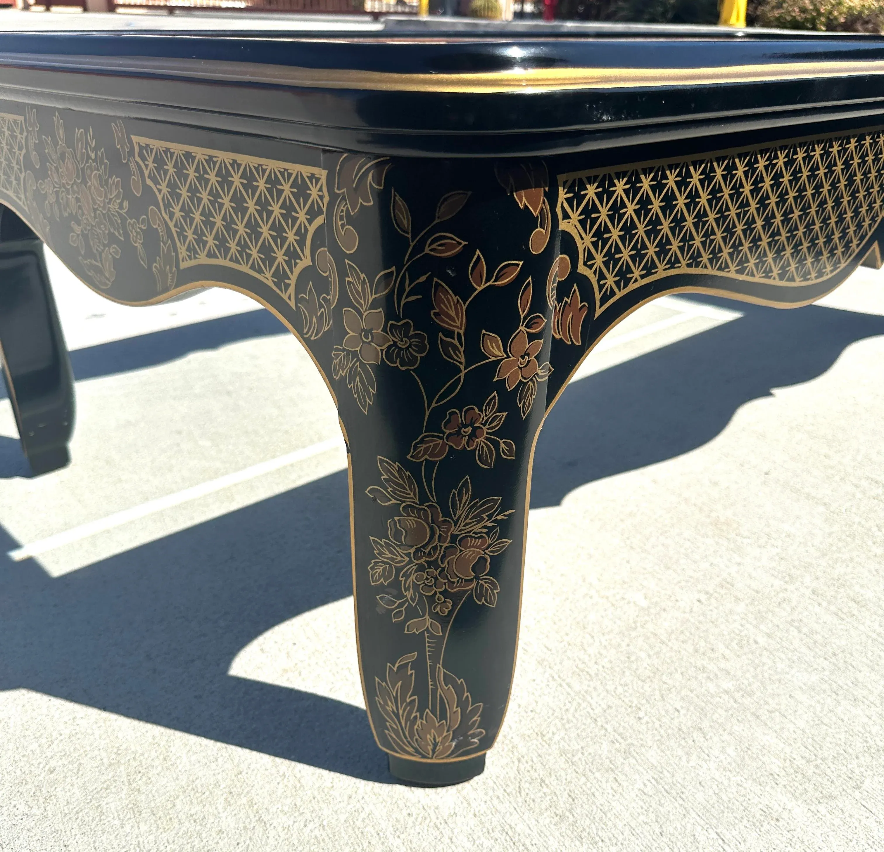 Drexel Heritage Et.Cetera Chinoiserie Rectangular Coffee Table