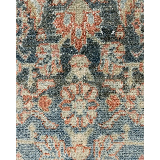 1940s Vintage Distressed Malayer Runner 3'1 X 12'9 For Sale - Image 11 of 12