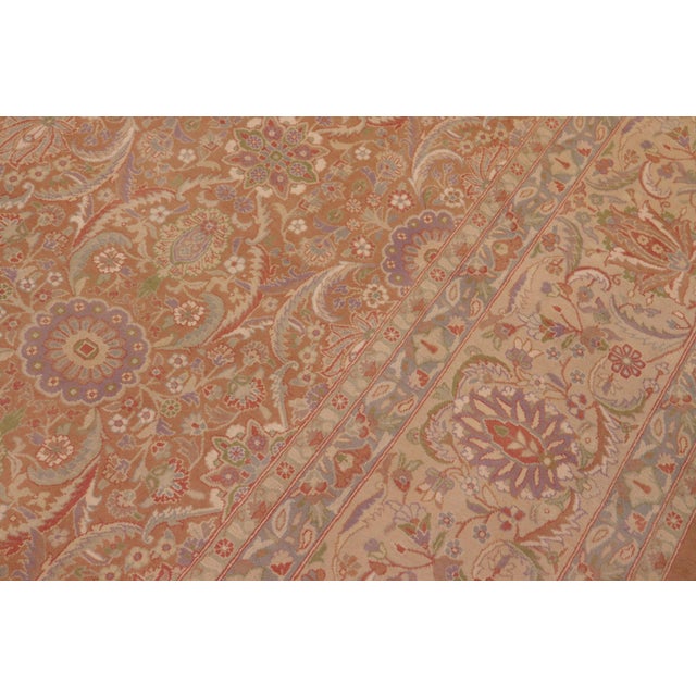 Designed with mesmerizing intricacy and gorgeous color palette, this hand-knotted masterpiece demonstrates the beauty and...