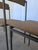 Vintage Industrial Black Metal School Chairs with Brown Fabric Seats, 1970s, Set of 4 For Sale - Image 6 of 18