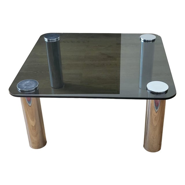 Marcuso Coffee Table in Stainless Steel by Marco Zanuso For Sale - Image 14 of 14