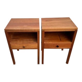 Stickley Cherry Nightstands - Set of 2 For Sale