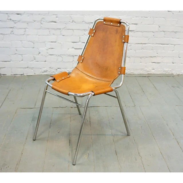 Mid-Century Les Arc Chair by Charlotte Perriand, 1968 For Sale - Image 14 of 14