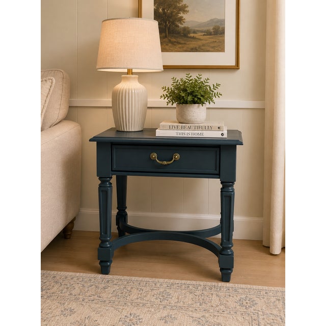 Professionally Restored Night Watch End Table Beautiful solid wood end table professionally restored and refinished by a...