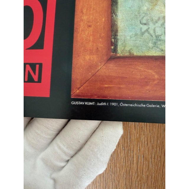 Judith I Exhibition Poster after Gustav Klimt, Vienna For Sale - Image 4 of 10