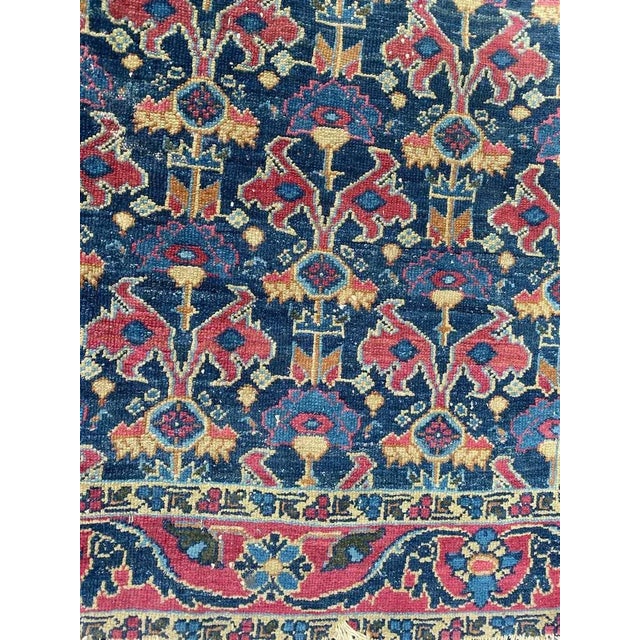 1940s Vintage Sarouk Rug, 1940s For Sale - Image 5 of 13